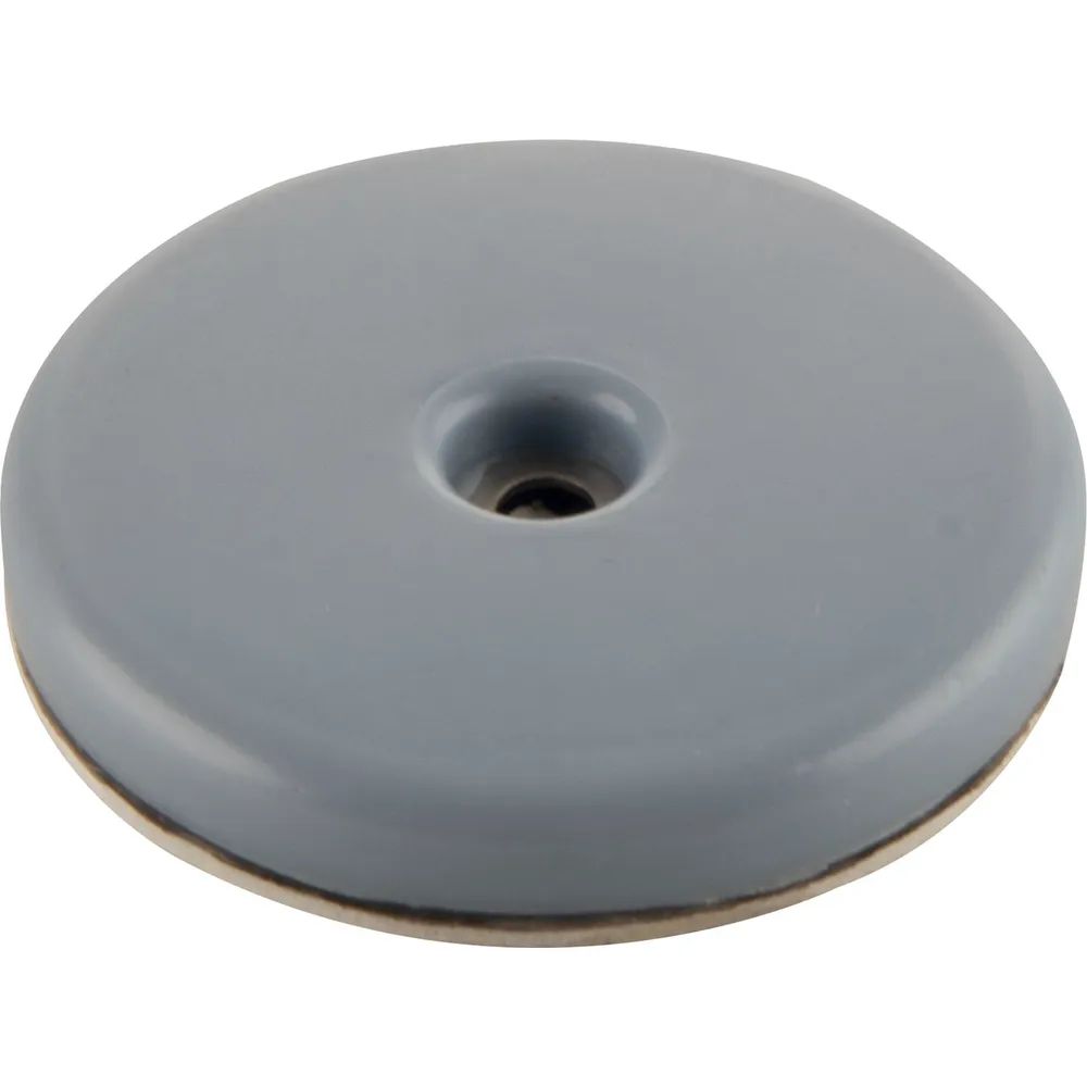 Plasticmetall Ges.m.b.H. Teflongleiter mit Schraube rund, ø 50 mm, Höhe 8 mm, graublau