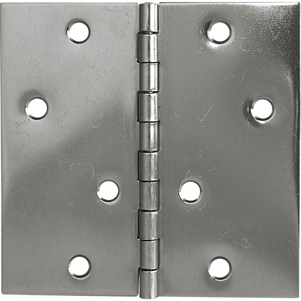 SCHMALE Scharnier DIN 7954 C quadratisch 100 x 100 mm Edelstahl