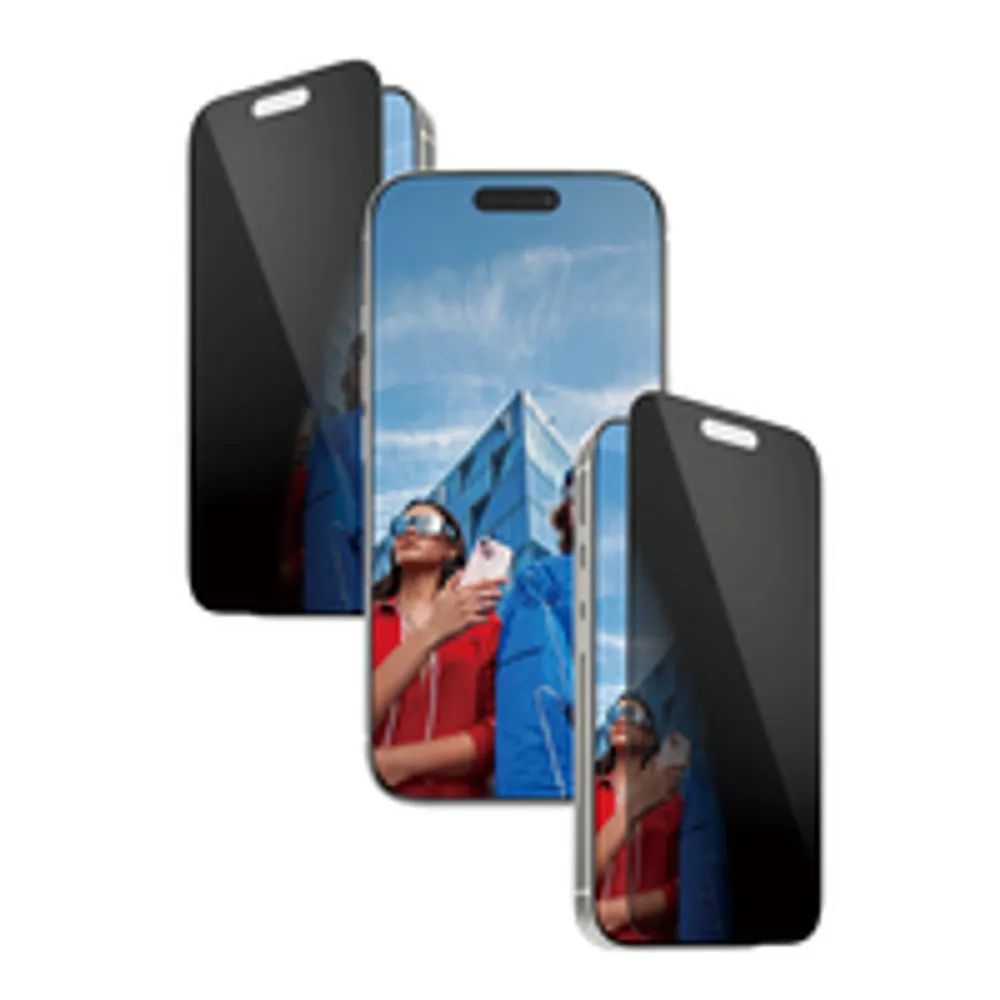 PanzerGlass 2-Way Privacy Screen Protector iPhone 17 Pro Ultra-Wide Fit