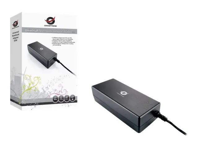 Conceptronic CNB65 - Netzteil - Wechselstrom 100-240 V
