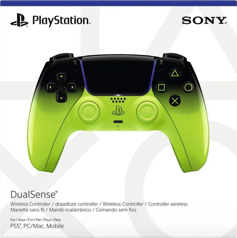 Sony Controller PS5 DualSense Remix Green - Gamepad - Optisch