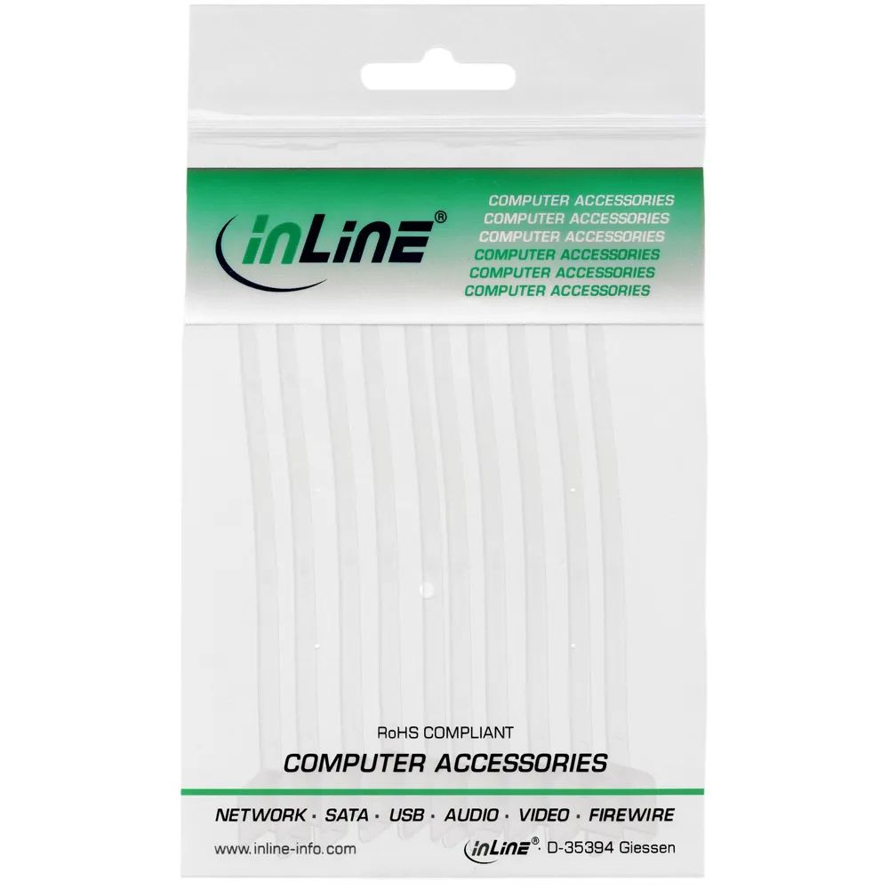 InLine Staubschutz - für LWL LC-Stecker 10er Pack