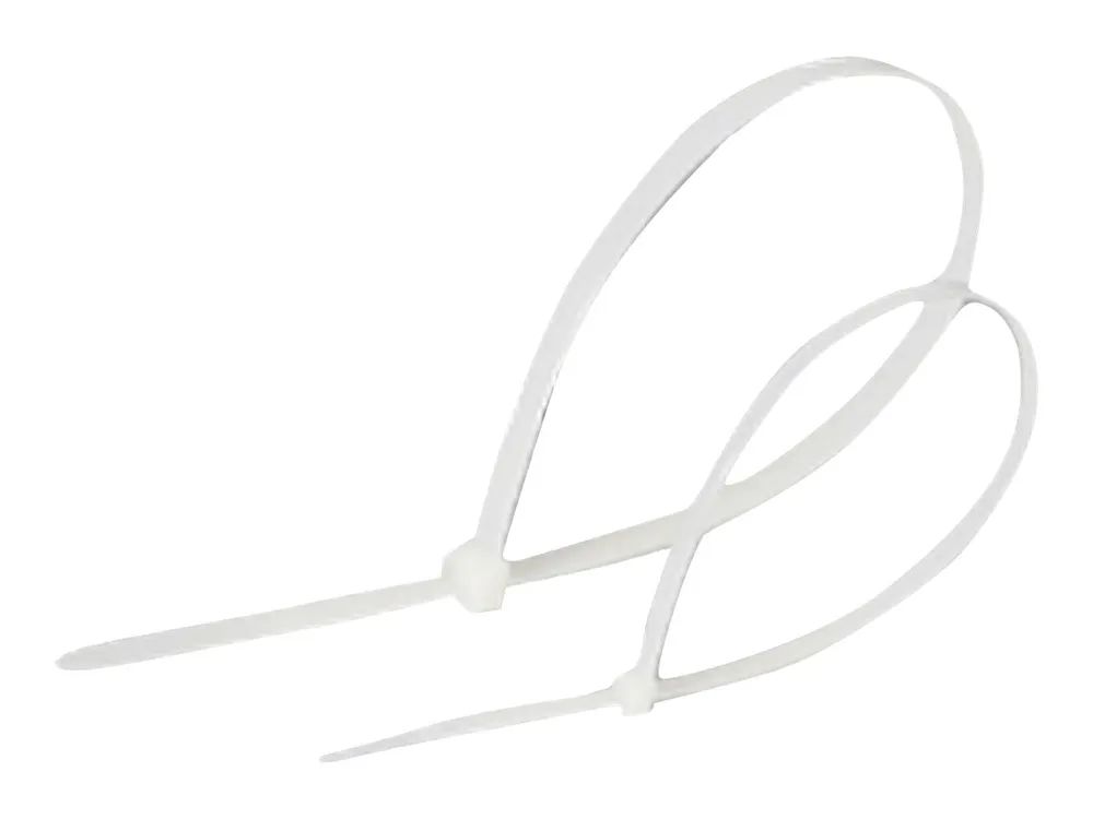 Lanview Kabelbinder - 7.5 x 250 mm - 25 cm - weiß (Packung mit 100)
