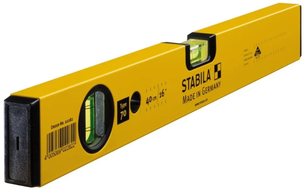 STABILA Wasserwaage Type 70, 40 cm