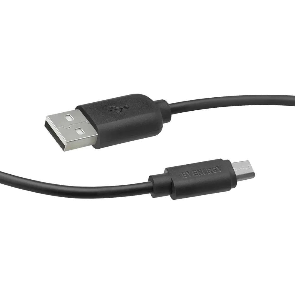 EVENERGY Daten- u. Ladekabel, USB-A  Micro-USB, 1m
