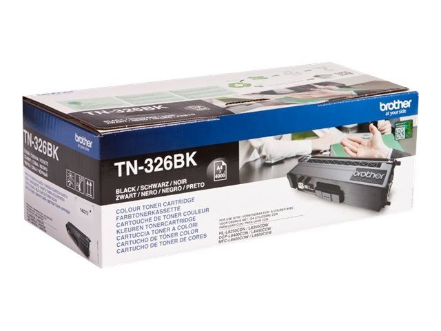 Brother TN326BK - Schwarz - original - Tonerpatrone