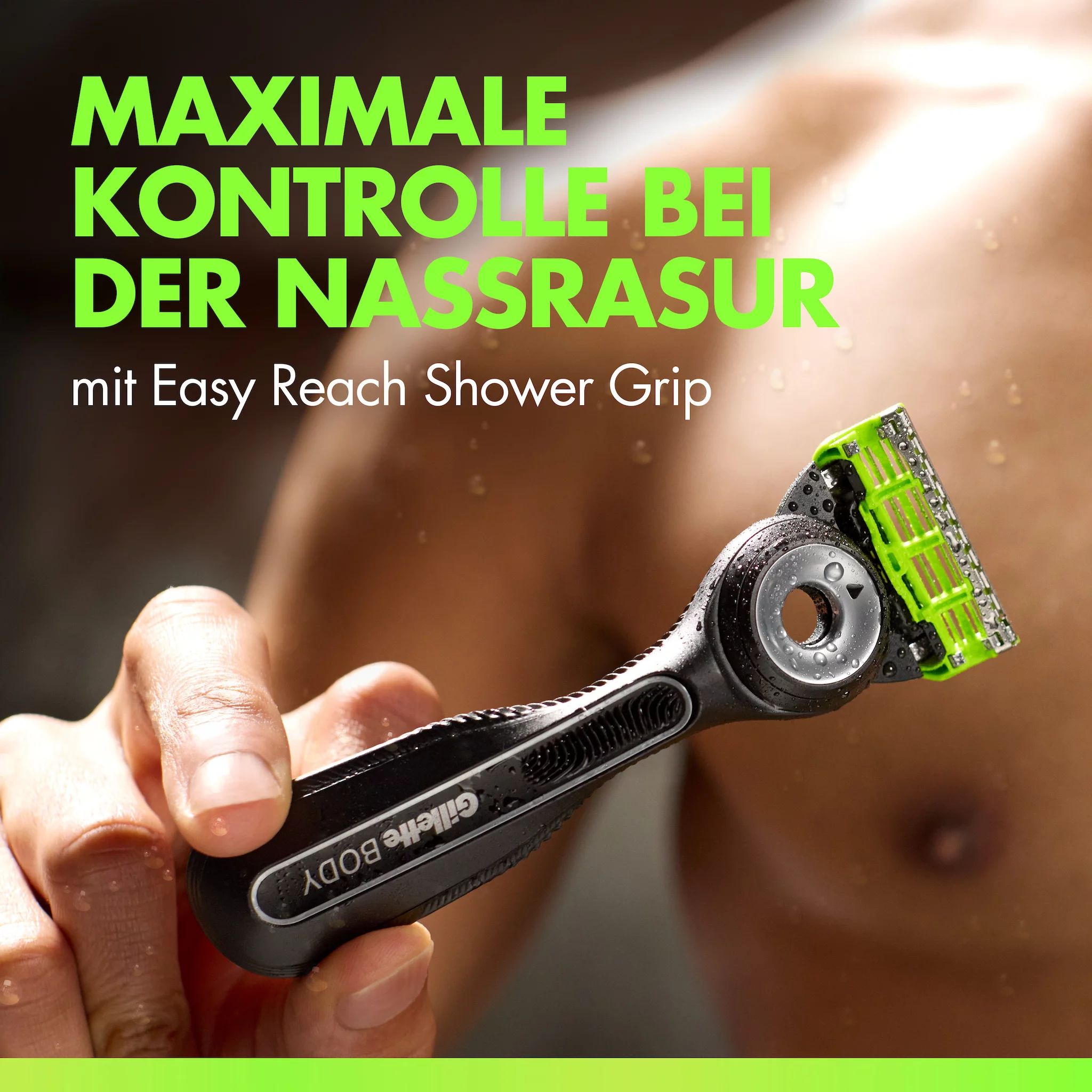 Gillette Labs Body + Intimate Systemklingen 4er + Handstück