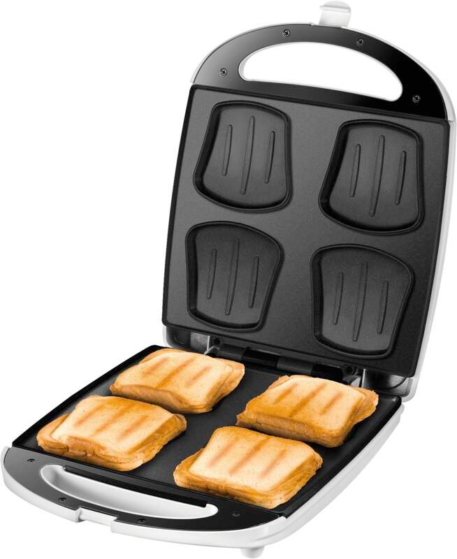 Unold Sandwichmaker 48480 Sandwich Toaster Quadro