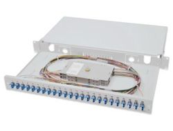 DIGITUS LWL Spleißbox, bestückt, LC, OS2