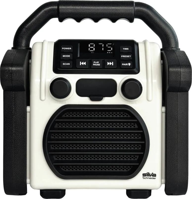 Silva Schneider BAUSTELLEN PLL RADIO AKKU IP55 / SIL-SC BR 230 BT GRAU 243023