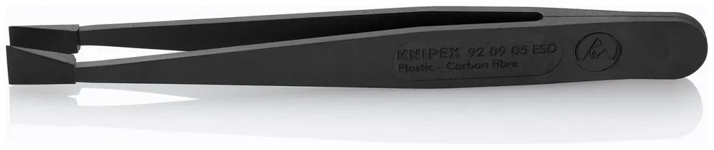 KNIPEX Kunststoffpinzette ESD Glatt 115 mm