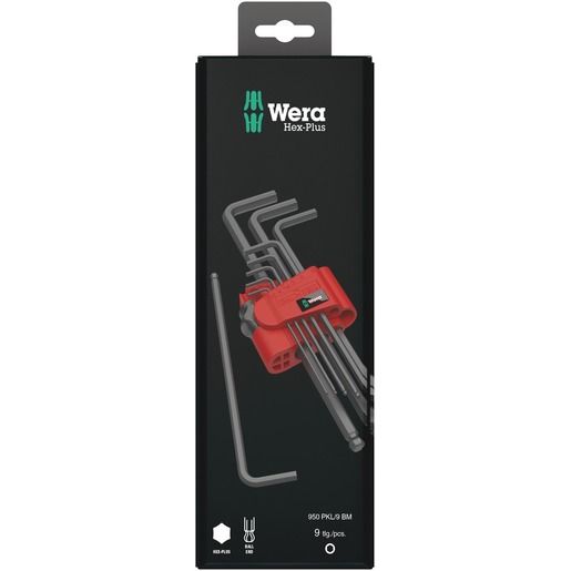 Wera WINKELSCHLÜSSELSATZ METRISCH / WERA 950/9 HEX-PLUS 6 SB 05073596001