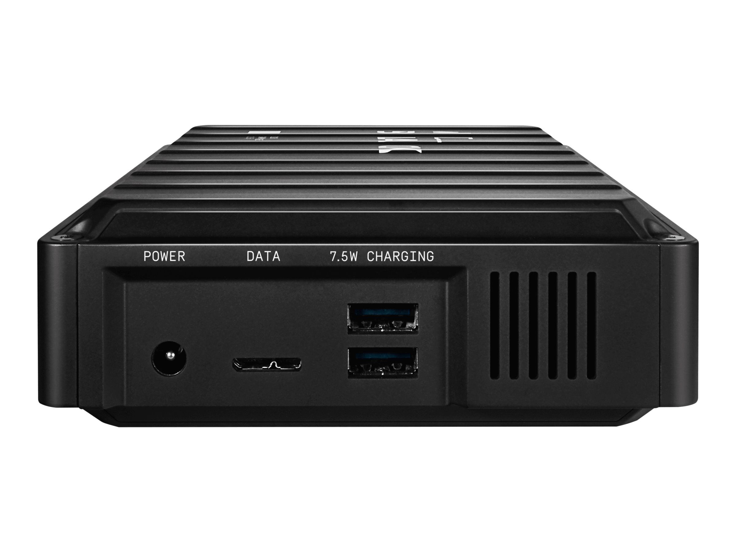WD WD_BLACK D10 Game Drive WDBA3P0080HBK - Festplatte - 8 TB - extern (tragbar)