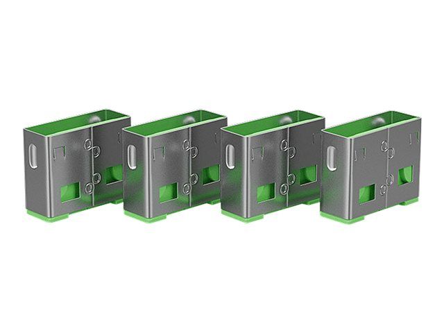 Lindy USB Port Blocker - USB-Portblocker - grün (Packung mit 10)