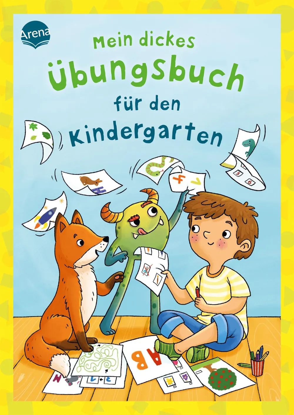 Arena Verlag GmbH Mein dickes Übungsbuch f. Kindergarten
