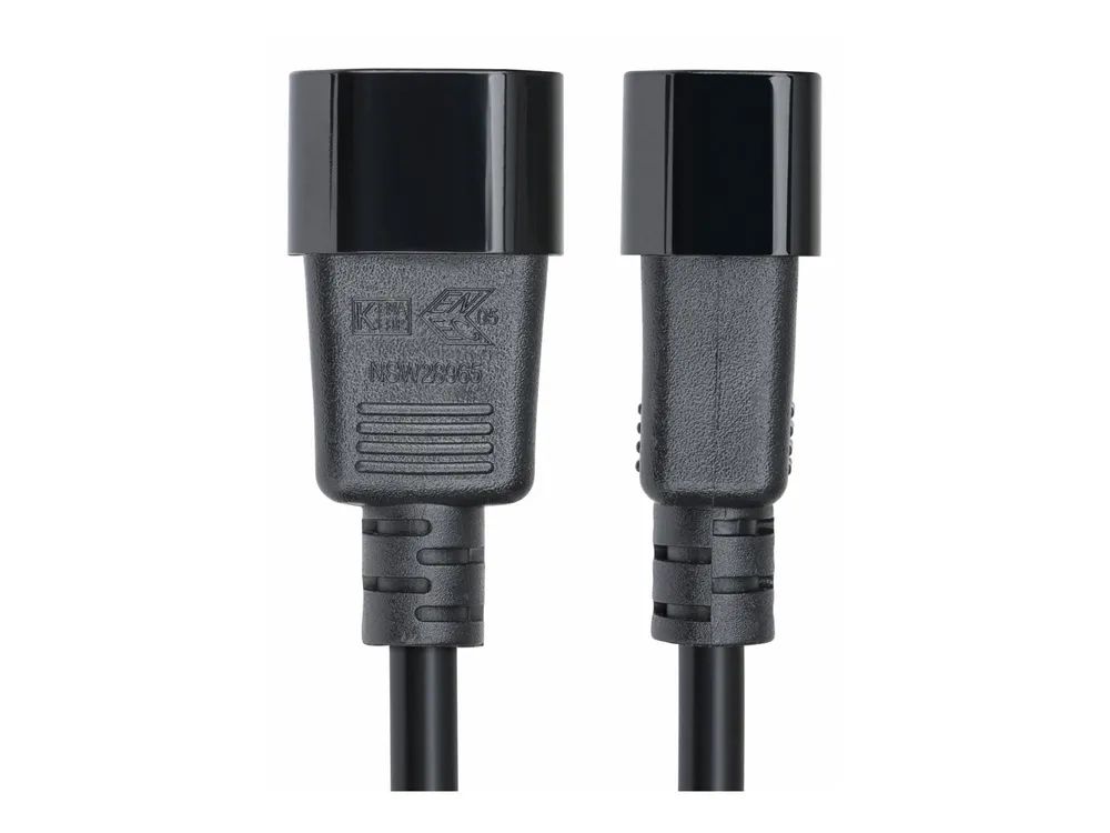 StarTech.com 4.5m Power Extension Cord, C14 to C13, 15A 250V, KEMA-KEUR
