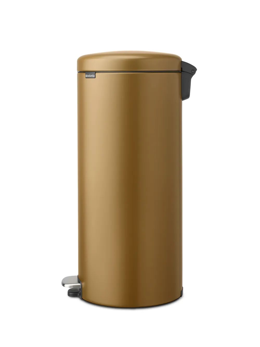 Brabantia NewIcon Treteimer, 30 L - Warm Brass