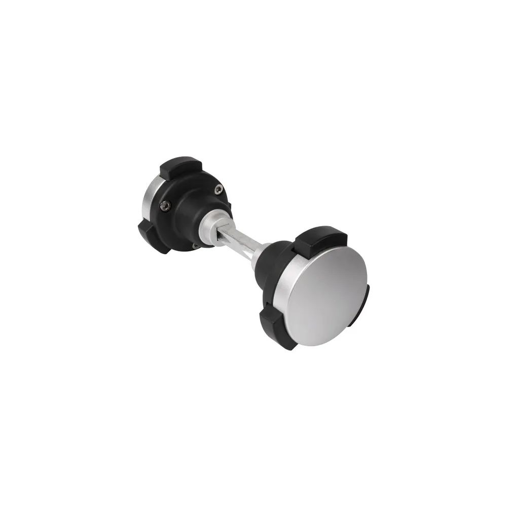 Locinox Türknopfdrückerpaar Kidloc, 59/54,6/41 mm, VK 8x90 mm,Edelstahl/Poly.