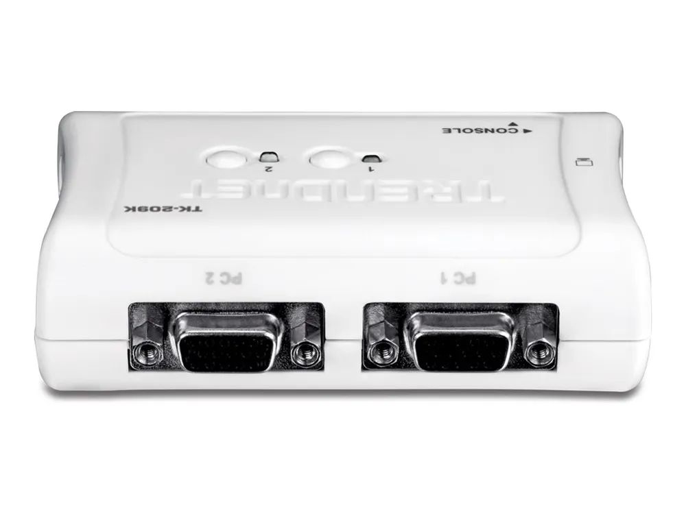TRENDnet TK 209K - KVM-/Audio-Switch - 2 x KVM/Audio