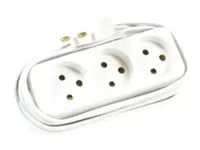 MicroConnect Steckdosenleiste - Eingabe, Eingang Stromversorgung - Ausgangsanschlüsse: 3 (Stromversorgung)