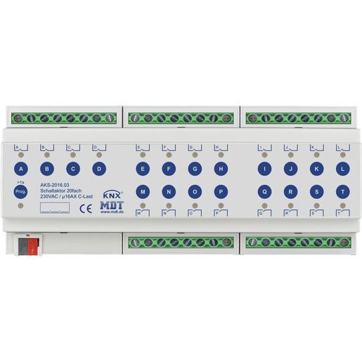 MDT SCHALTAKTOR 20FACH 16A 230V / AKS-2016.03