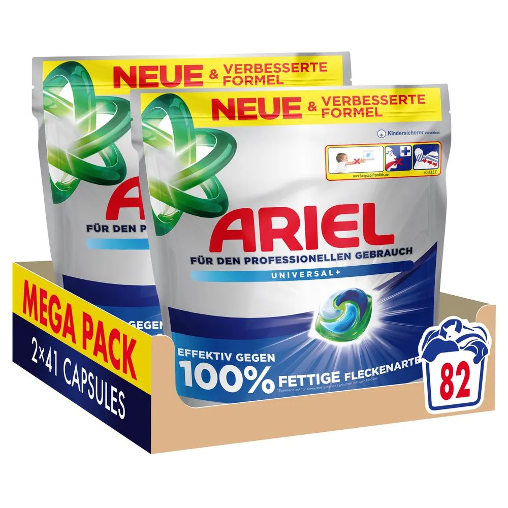 Ariel Professional All-in-1 Pods 1x82 St - Universal+