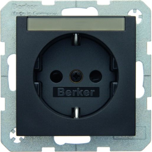 Berker SSTD.M.SCHRIFTL.+BERÜHRUNGSS. / BERKER 47491606 ANTHR. S.1 47491606
