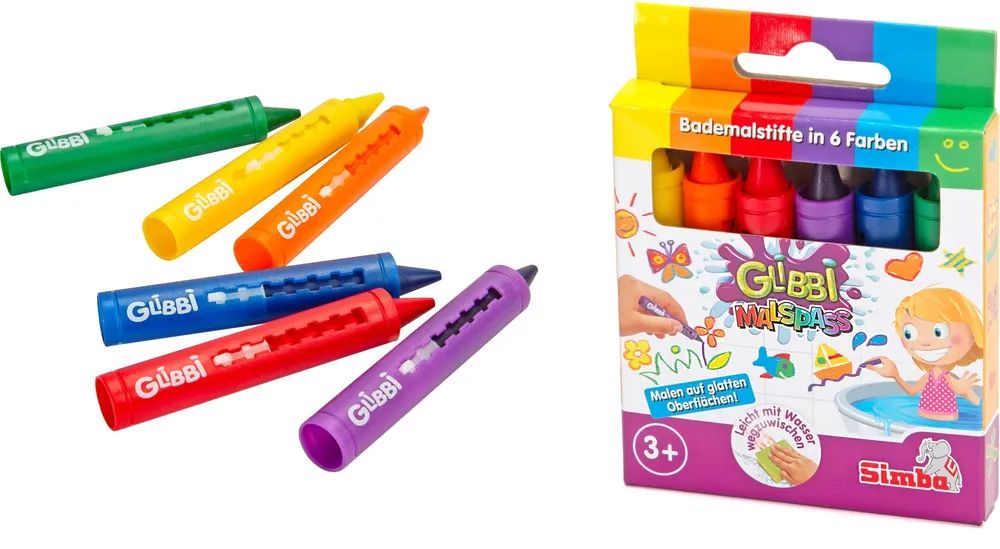 Simba Dickie Glibbi Malspaß, 6 Stifte