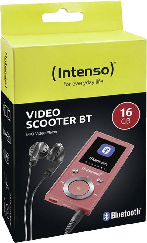 Intenso MP3-/Video-Player Scooter 1,8‘‘ Bluetooth 16GB