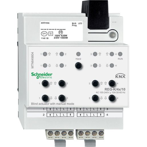Schneider Electric JALOUSIEAKTOR REG-K/4X/10 HAND / SCHN.E MTN649804