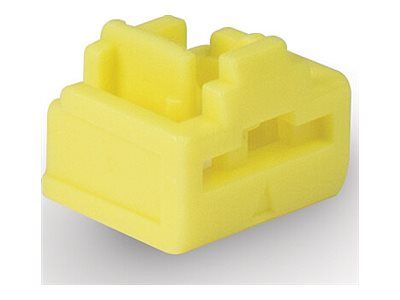 Lindy LAN-Portblocker - Gelb (Packung mit 20)