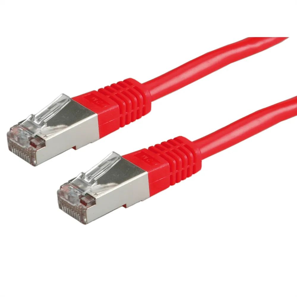 ROLINE Patchkabel Cat.5e (Class D) S/FTP, rot, 5 m