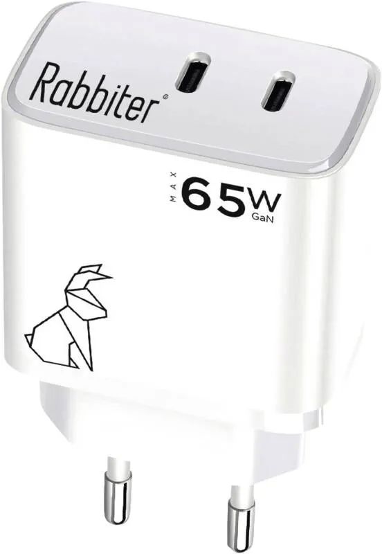 Rabbiter Power 65W Fast Dual-Charger