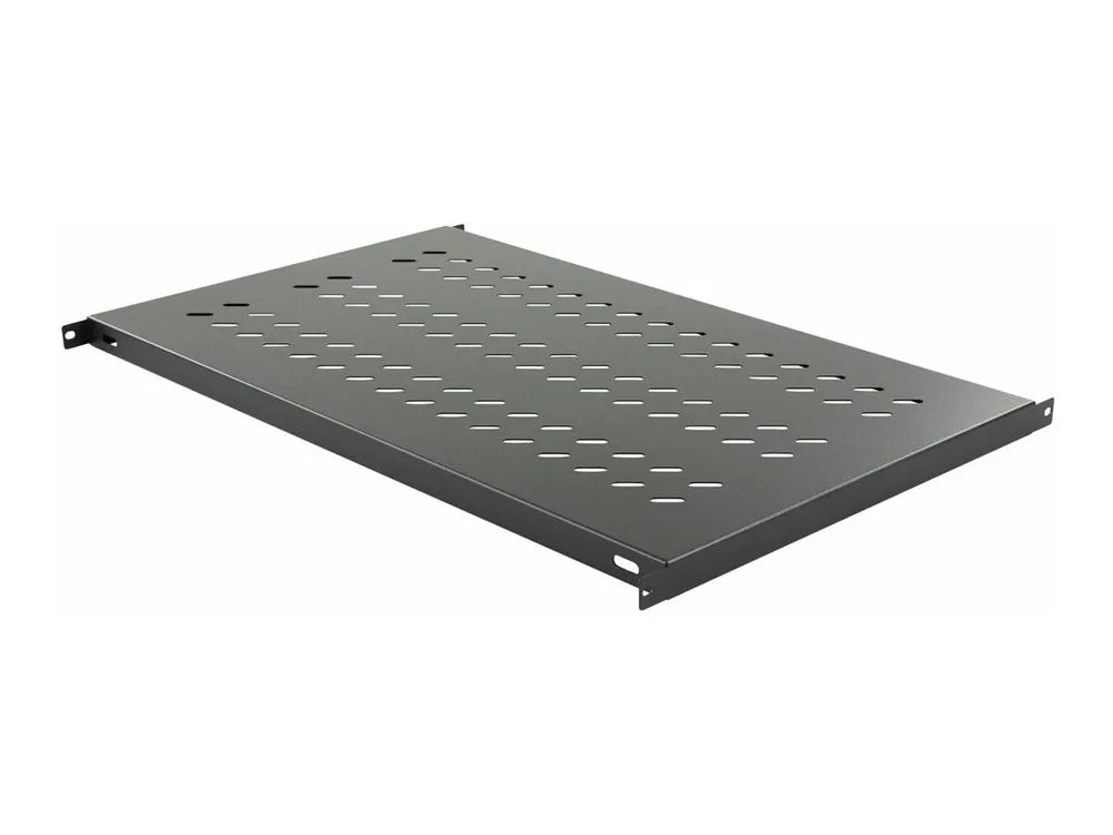 Lanview by Logon - Rack - Regal - Schrankmontage - Schwarz, RAL 9005 - 1U - 48.3 cm (19")