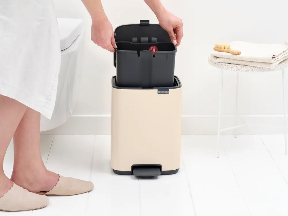 Brabantia Bo Treteimer, 7L - Soft Beige