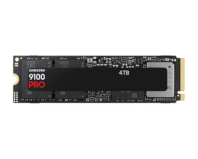 Samsung 9100 PRO MZ-VAP4T0 - SSD - verschlüsselt - 4 TB - intern - M.2 2280 - PCI Express 5.0 x4 (NVMe)