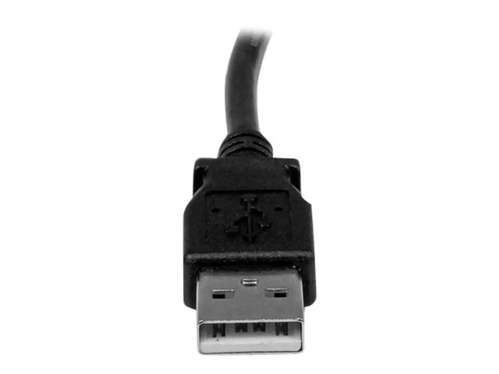 StarTech.com 1m USB 2.0 A auf B Kabel links gewinkelt - St/St - USB Druckerkabel - USB-Kabel - USB Typ B (M)