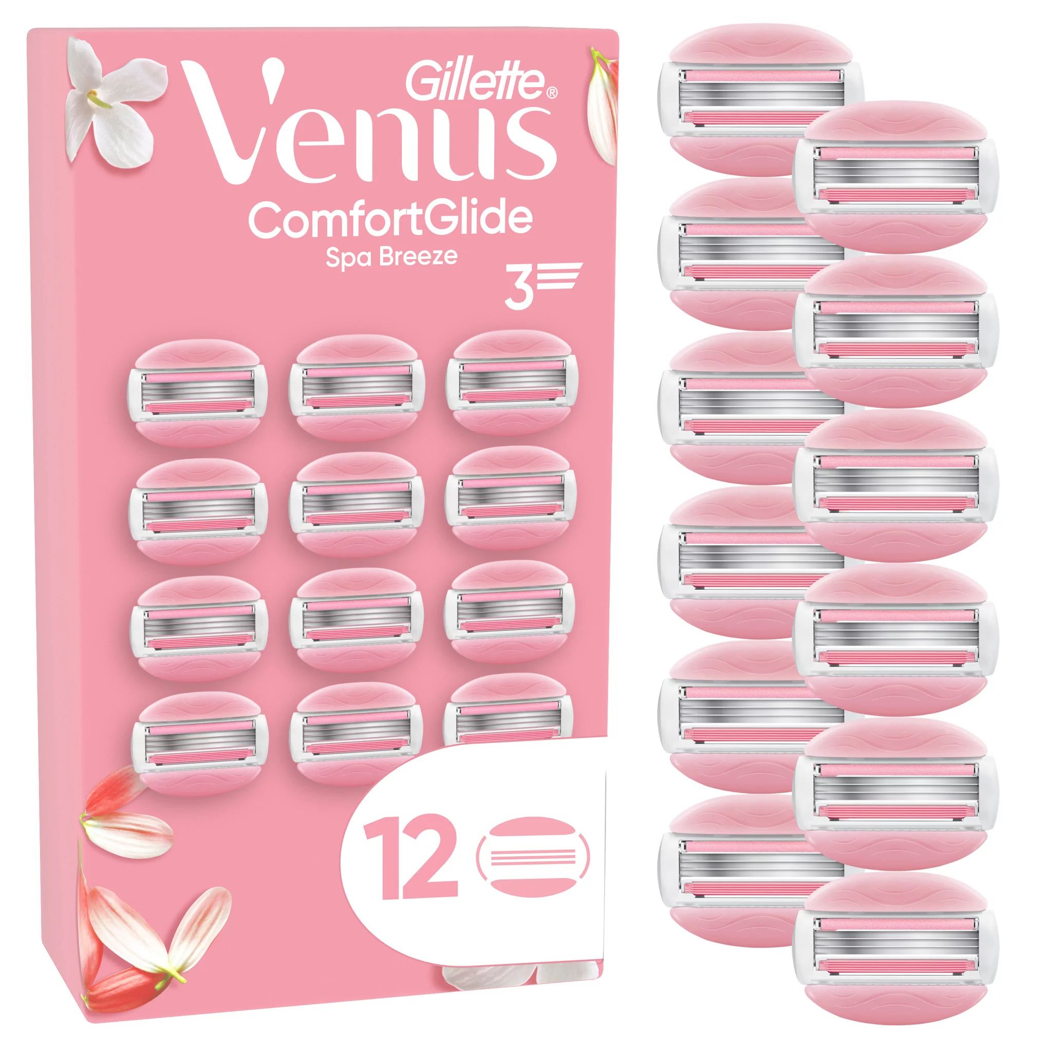 Gillette Venus Comfortglide Spa Breeze Systemklingen 12er (Big Pack)