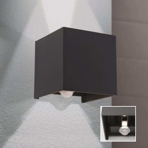 Orion WANDLEUCHTE LED 13W 3000K +BWM / ORION CUBE-S ANTHR. 25O501 110.1314-01