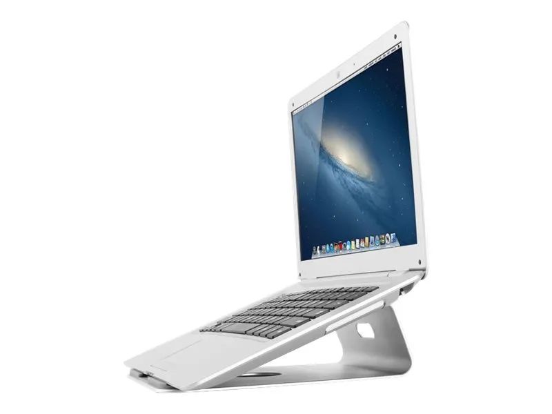 Neomounts NSLS025 - Aufstellung für Notebook - Gebürstetes Aluminium - Silber - Bildschirmgröße: 25.4-43.2 cm (10"-17")
