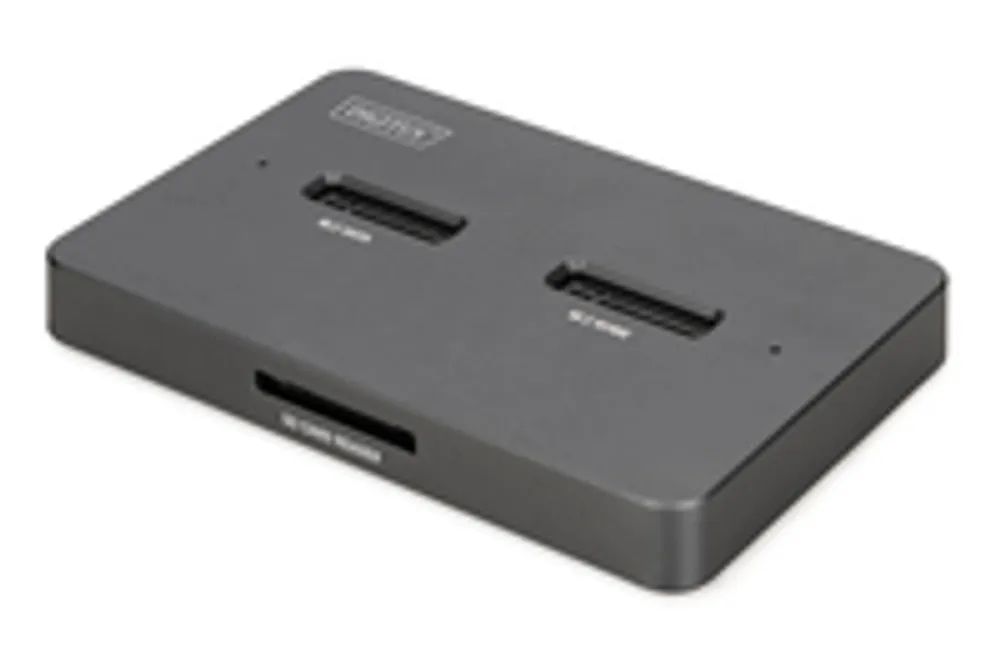 DIGITUS Docking USB-C->NVMe SSD SATA SSD SD