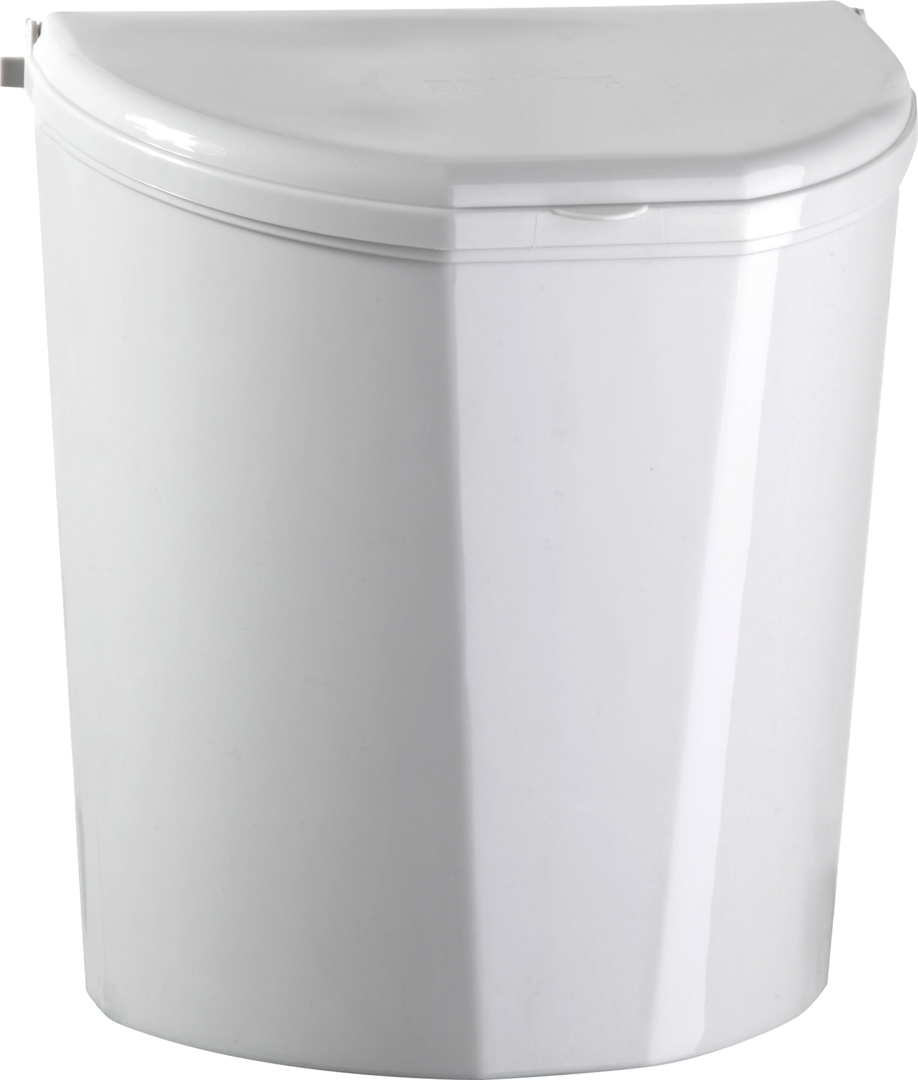 Brunner Abfallbehälter PILLAR XL grau