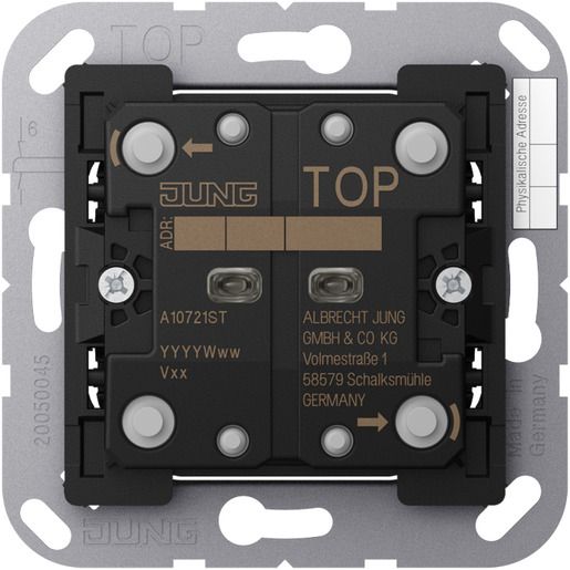 Jung KNX TASTER STANDARD 2FACH / JUNG A10721ST