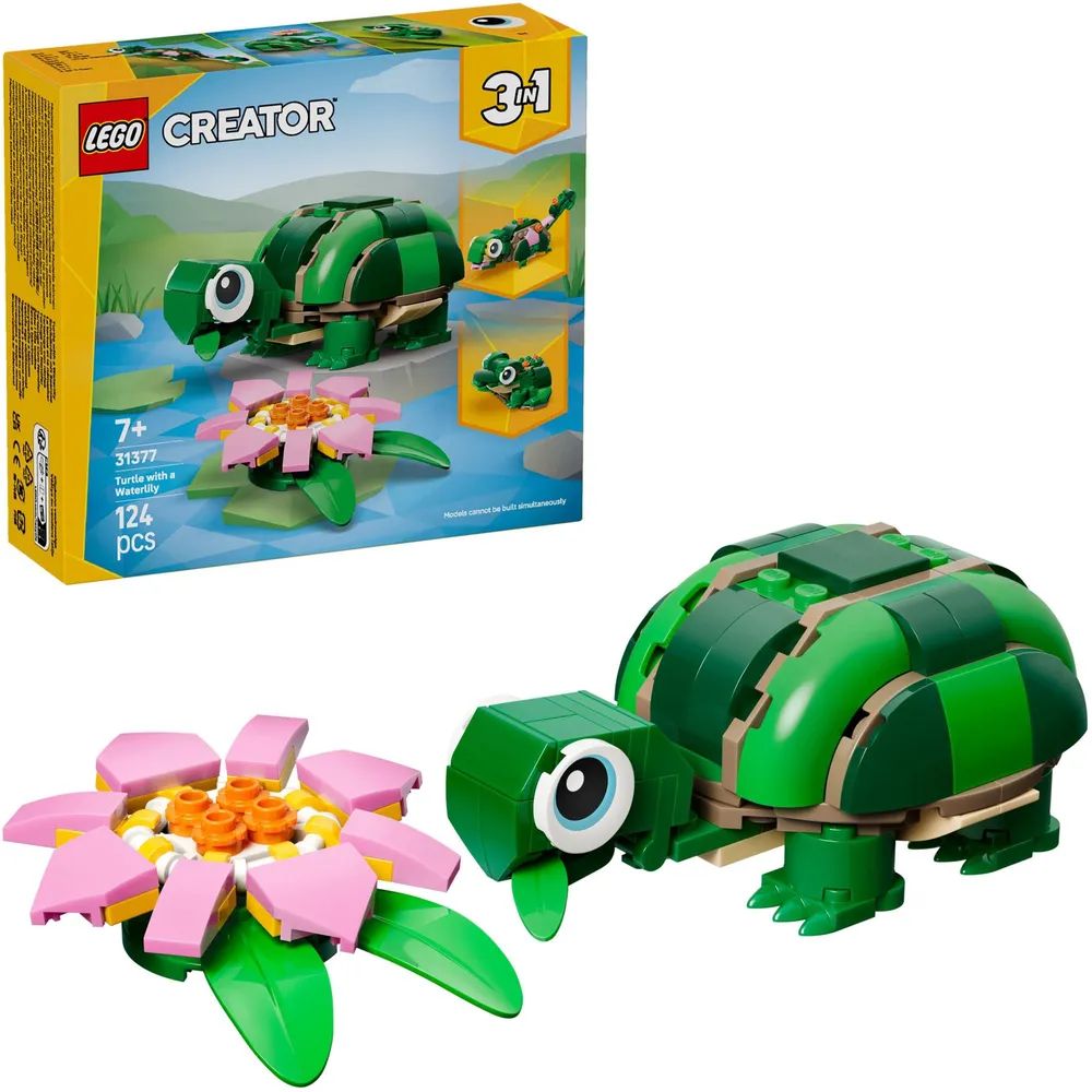 LEGO 31377 - Creator - Schildkröte mit Seerose
