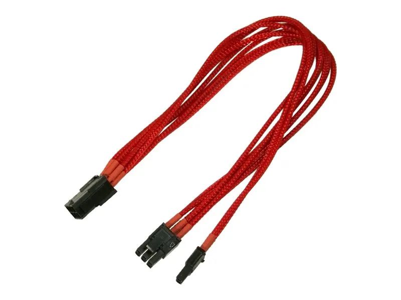 Nanoxia 6-Pin 8-Pin PCI-E - 30cm - 0,3 m - PCI-E (6+2 pin) - PCI-E (6-pin) - Männlich - Weiblich - Gerade