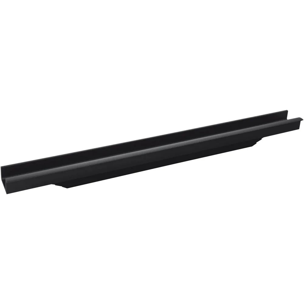 Alumis Griffleiste Prego Länge 345 mm, Aluminium schwarz eloxiert