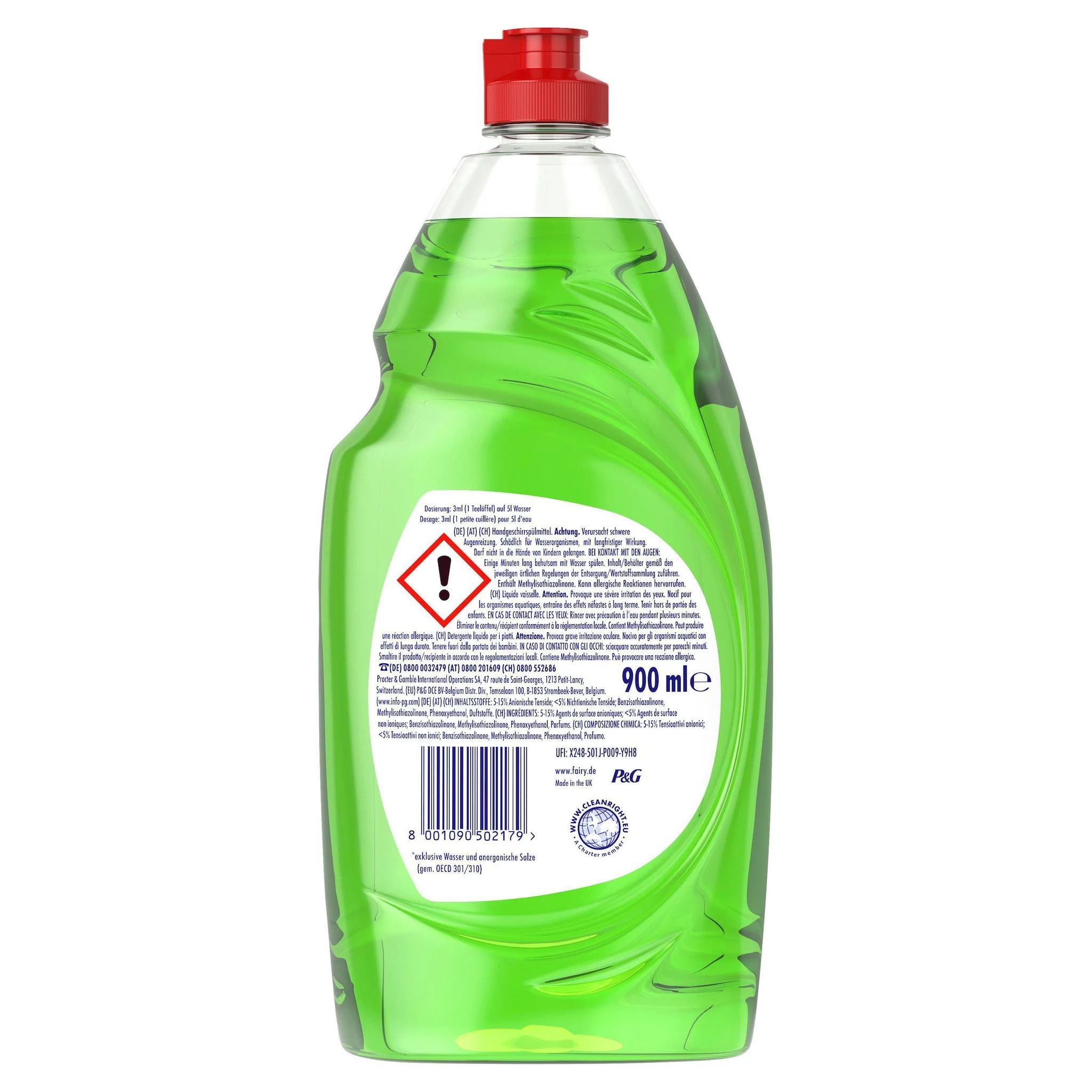 Fairy Handspülmittel Apfel 900 ml
