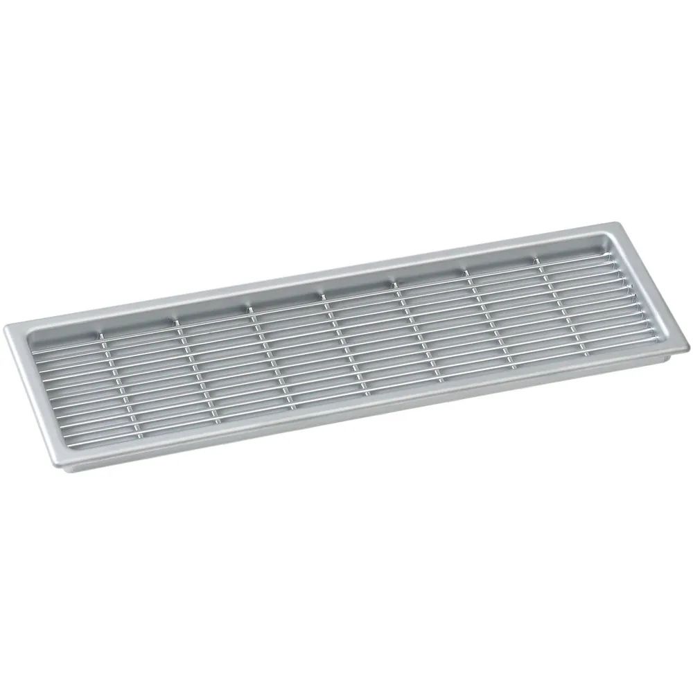 SMK Ges.m.b.H. Metall und Kunststoffwerk Lüftungsgitter 222 x 56 mm Kunststoff verchromt