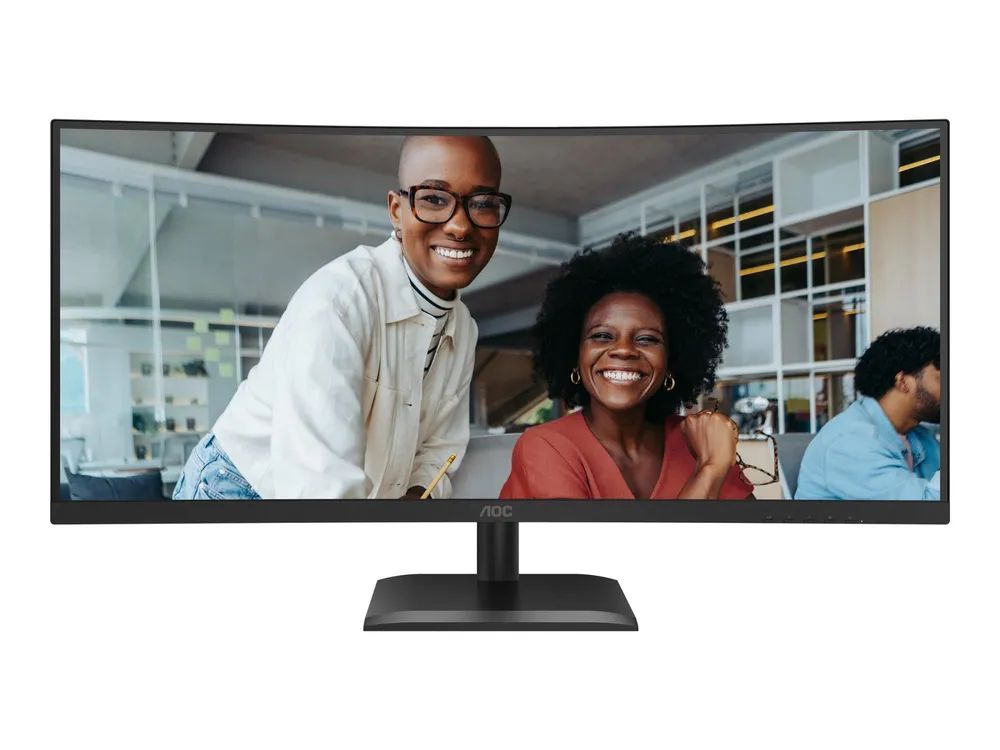 AOC CU34E4CV - LED-Monitor - gebogen - USB - 86.36 cm (34")
