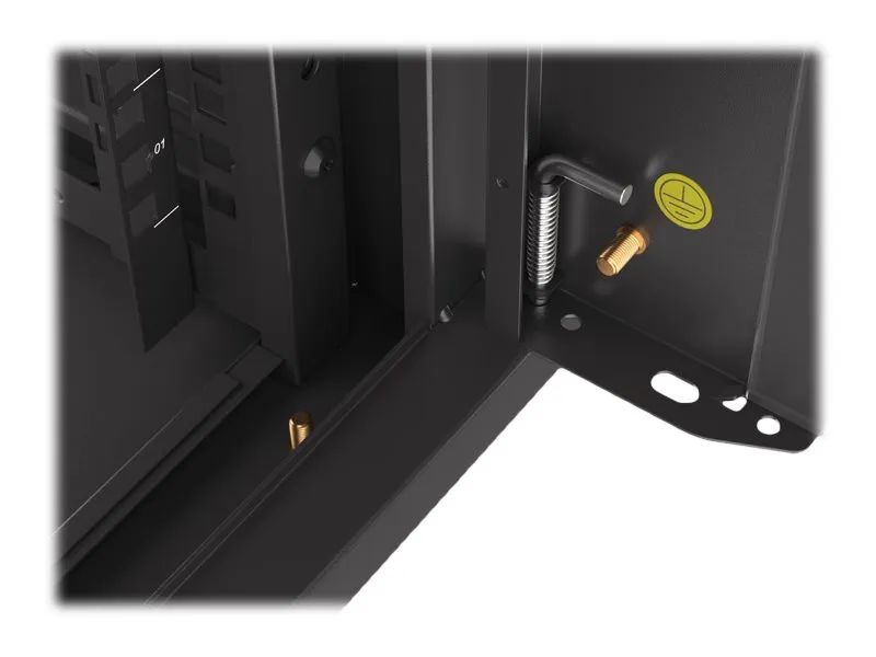Lanberg WFFA Series - Schrank Netzwerkschrank - geeignet für Wandmontage - RAL 9004, Schwarz - 4U - 48.3 cm (19")